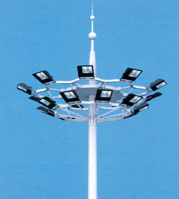 專業升降式高桿燈 機場、廣場、碼頭照明的理想解決方案